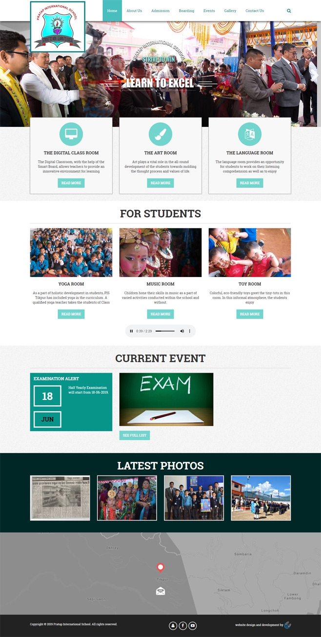 Application site for a school