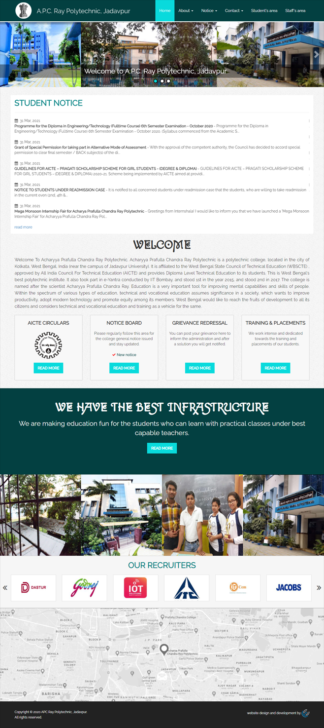 Application site for a technical college